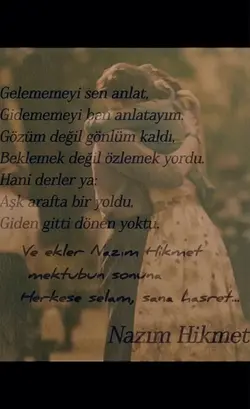Gidememeyi ben