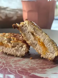 Steack poulet pané