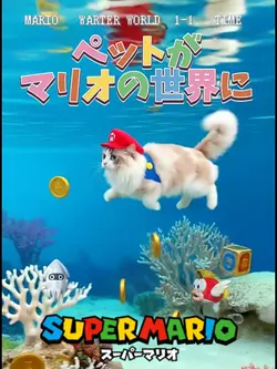 マリオの海ステージ🍄🌟
