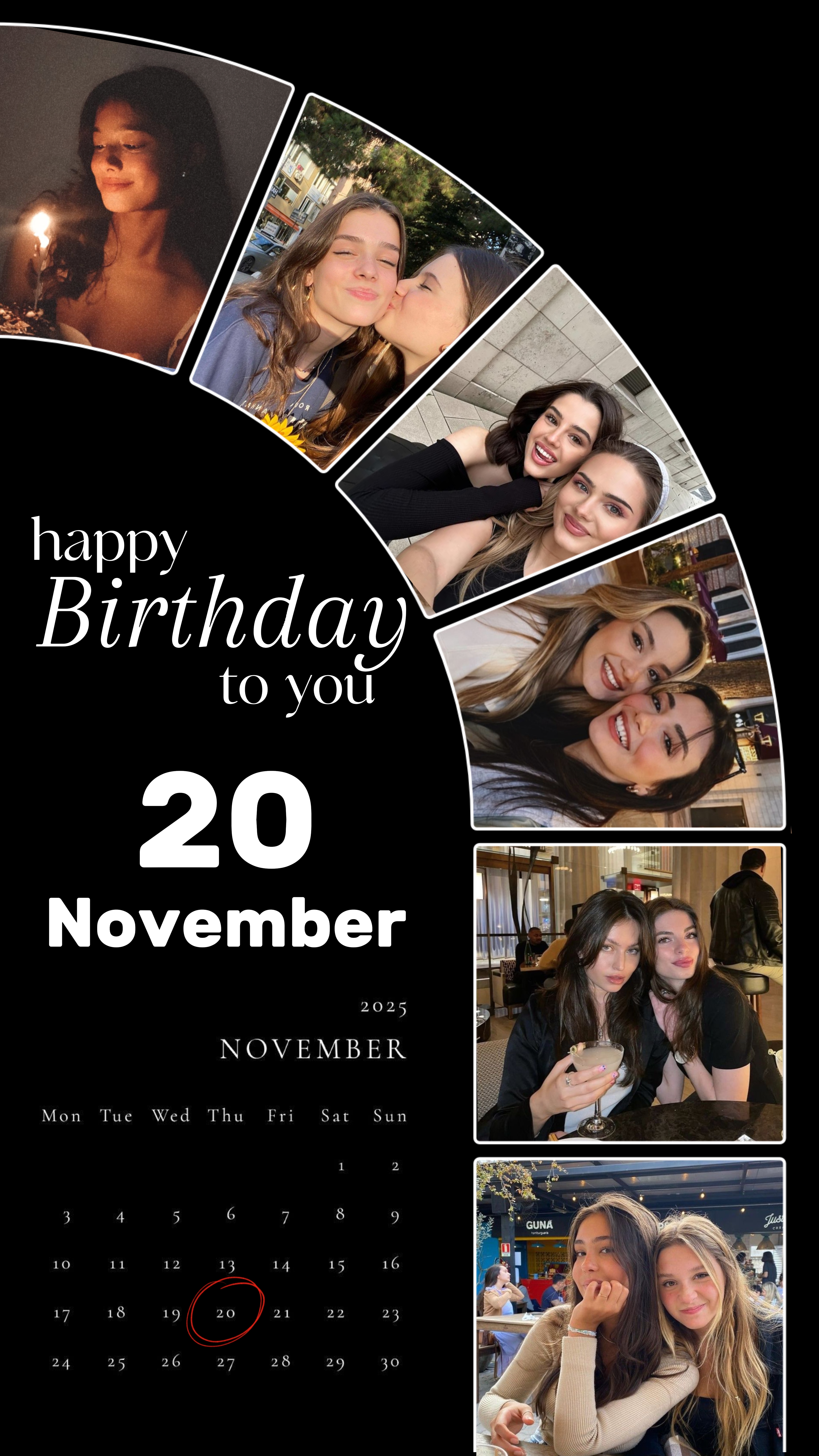 HBD 20 November