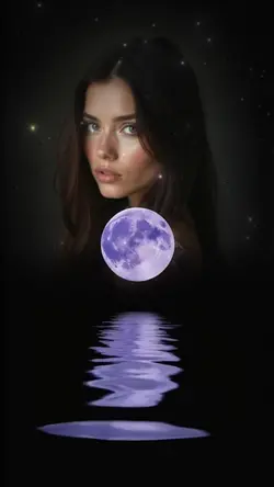 Purple moon