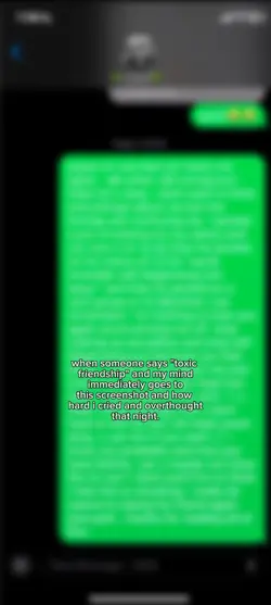 toxic friendship 💔