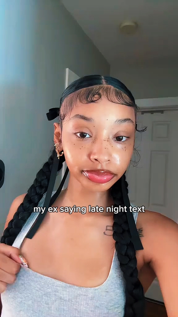 Mein Ex latenight text