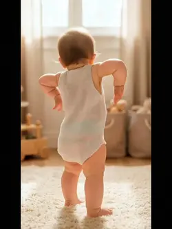 Cute baby dance