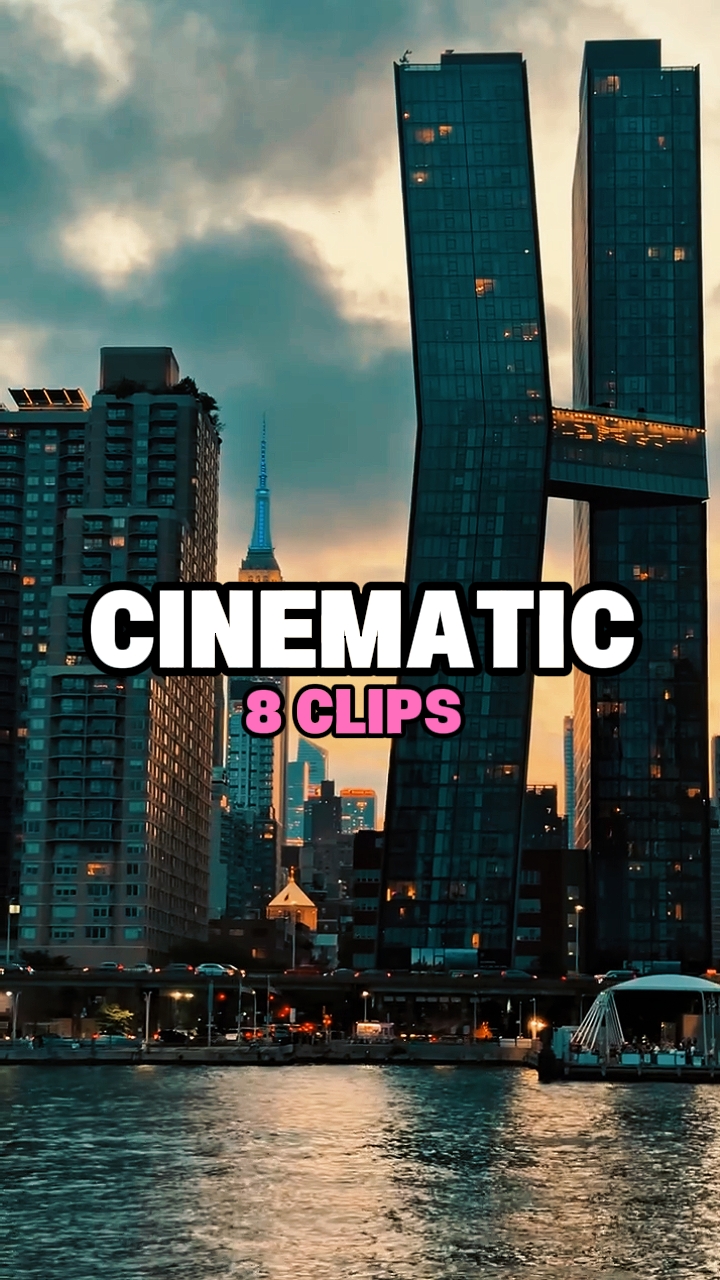 8 clipes cinematográficos 