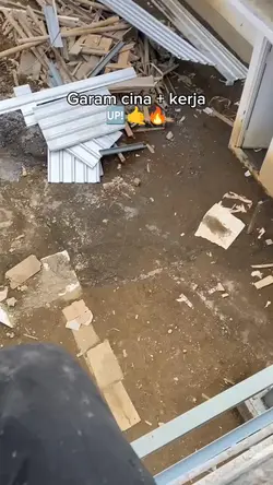 Garam cina + kerja