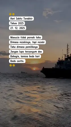 Sabtu Terakhir 2025