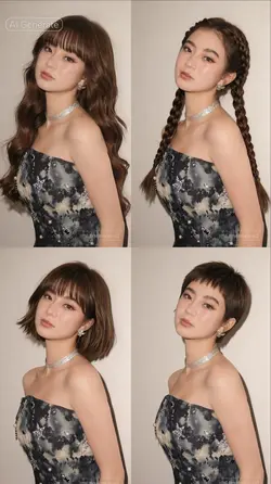 4 Hairstyles 1 Frame