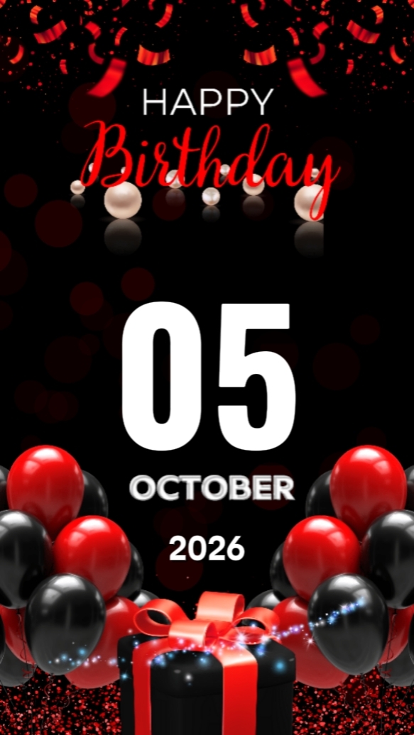Birthday 05 October 2026