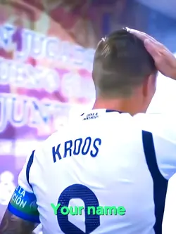 Good boy Kroos🤍