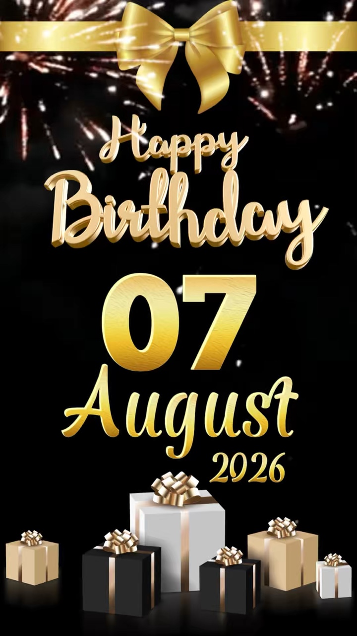 Hbd 7 août 2026