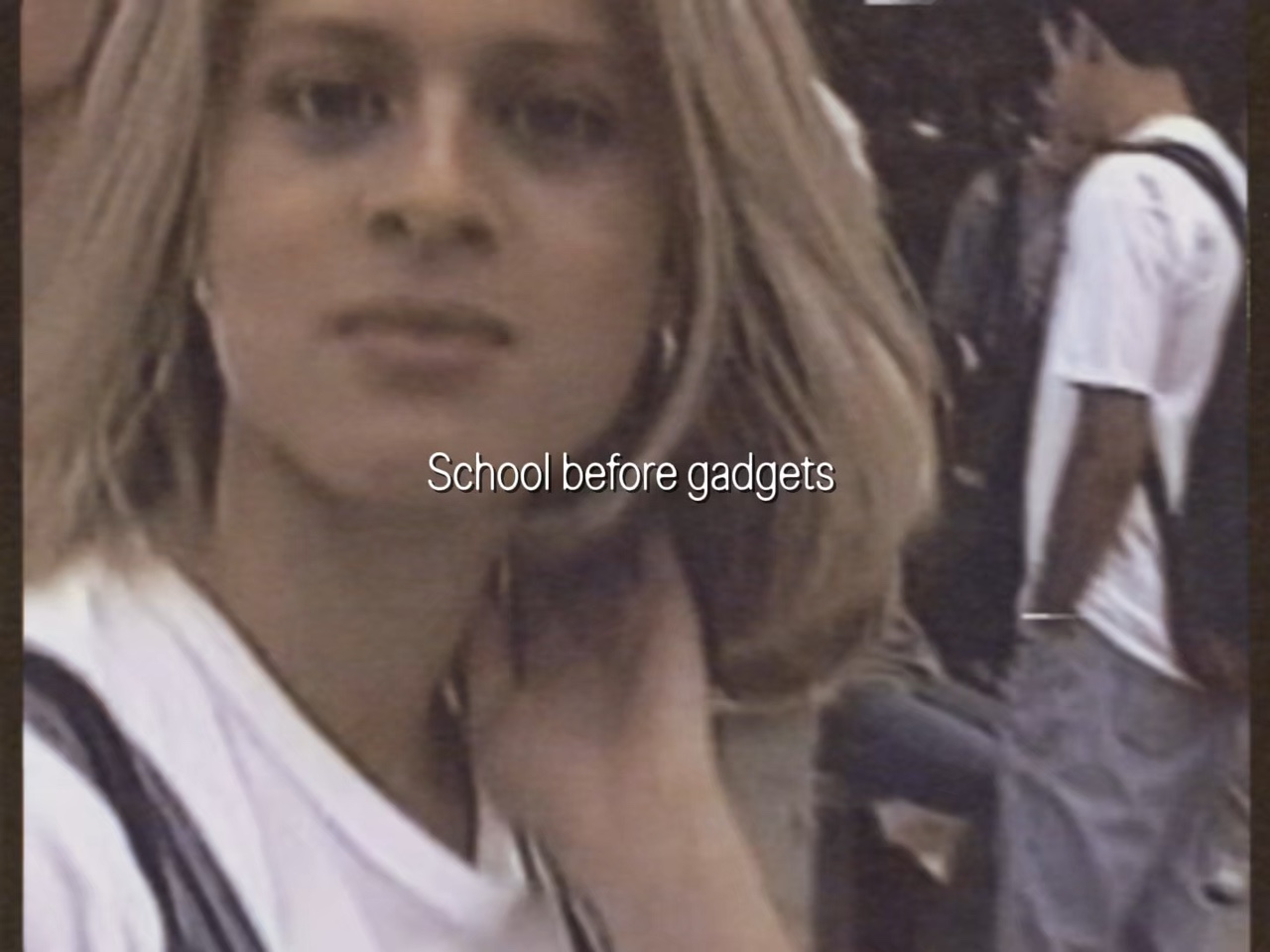 L'école avant le gadget