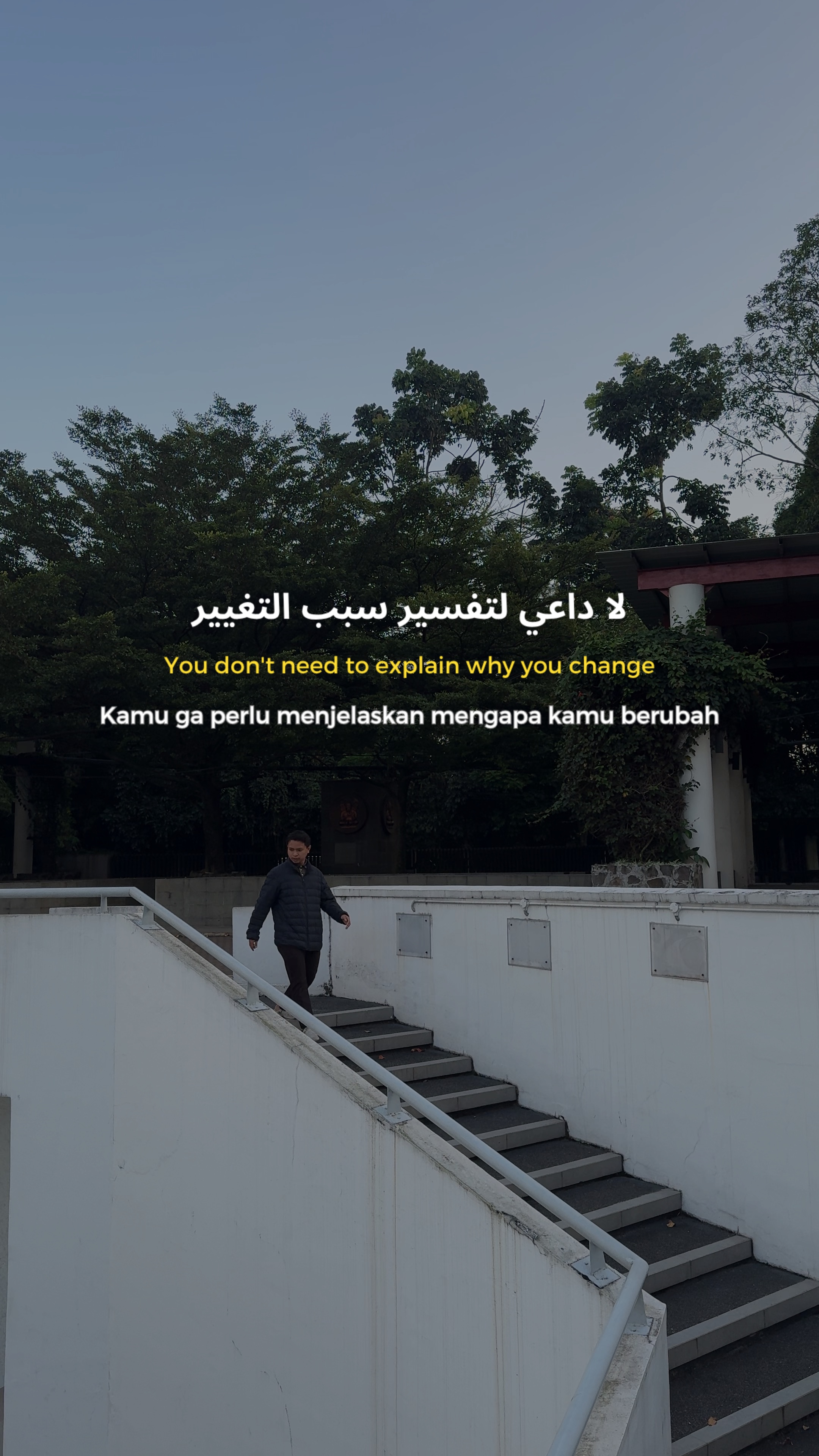 Why you change