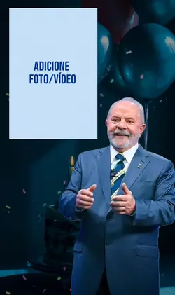 Lula dá os parabéns 