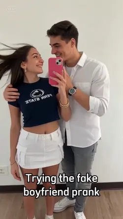 Fake boyfriend prank