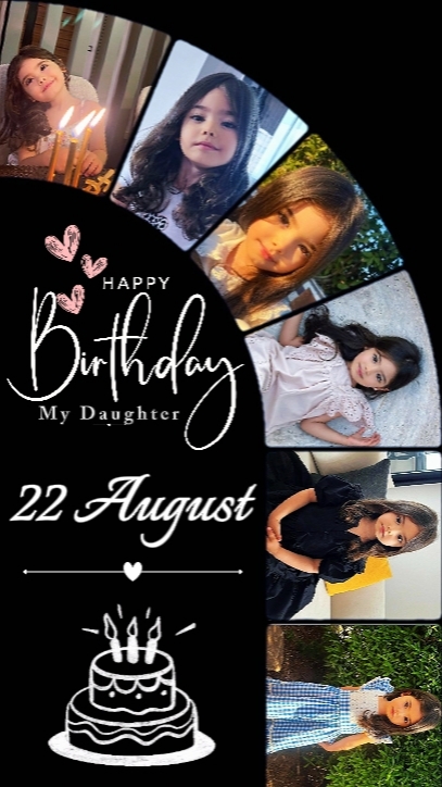 HBD DAUGHTER AUG 22