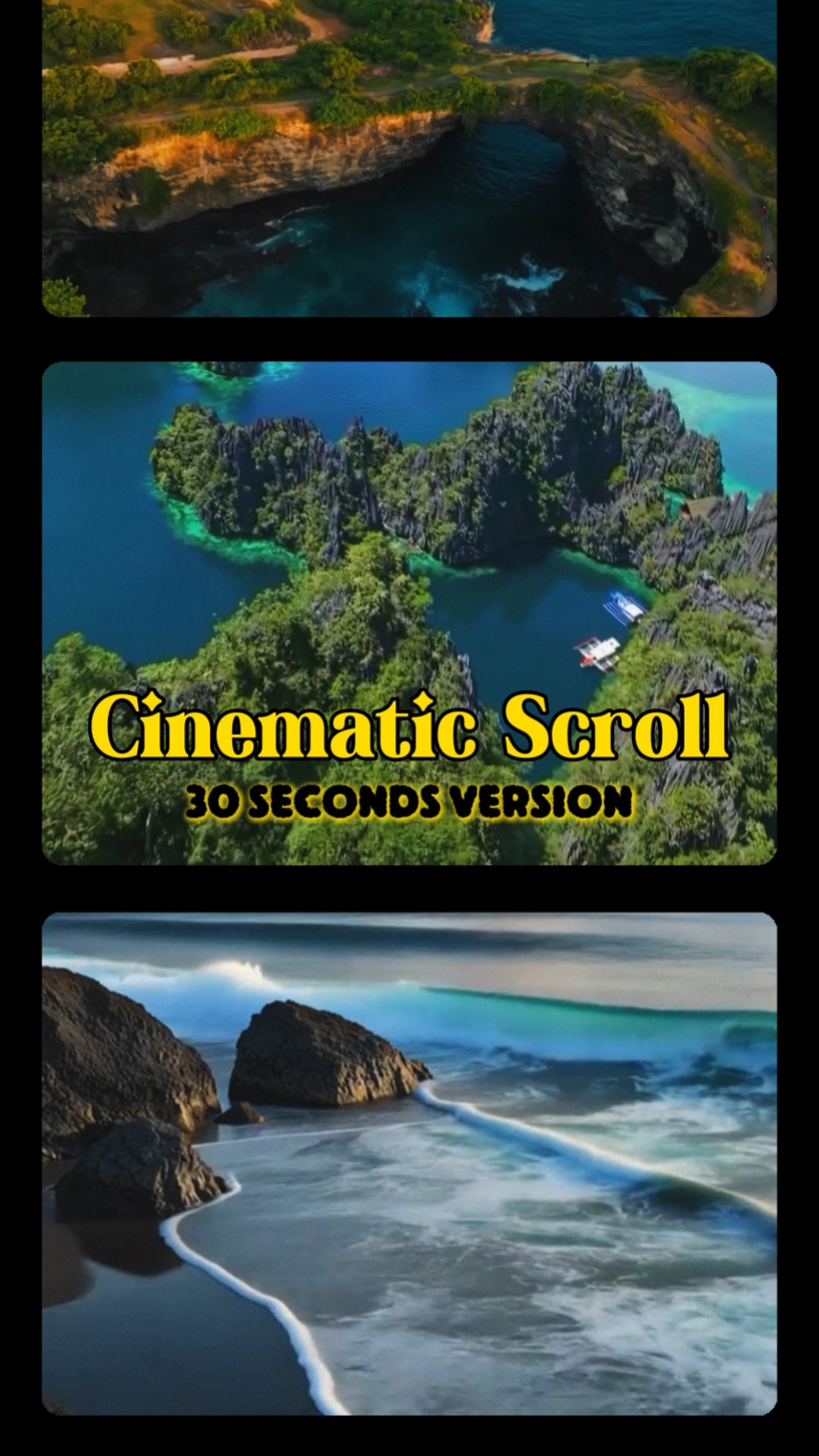 défilement cinématographique