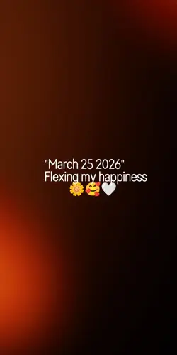 Marxh 25 2026