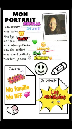 Mon portrait 🤩