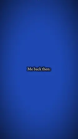 Back then and nowโจ