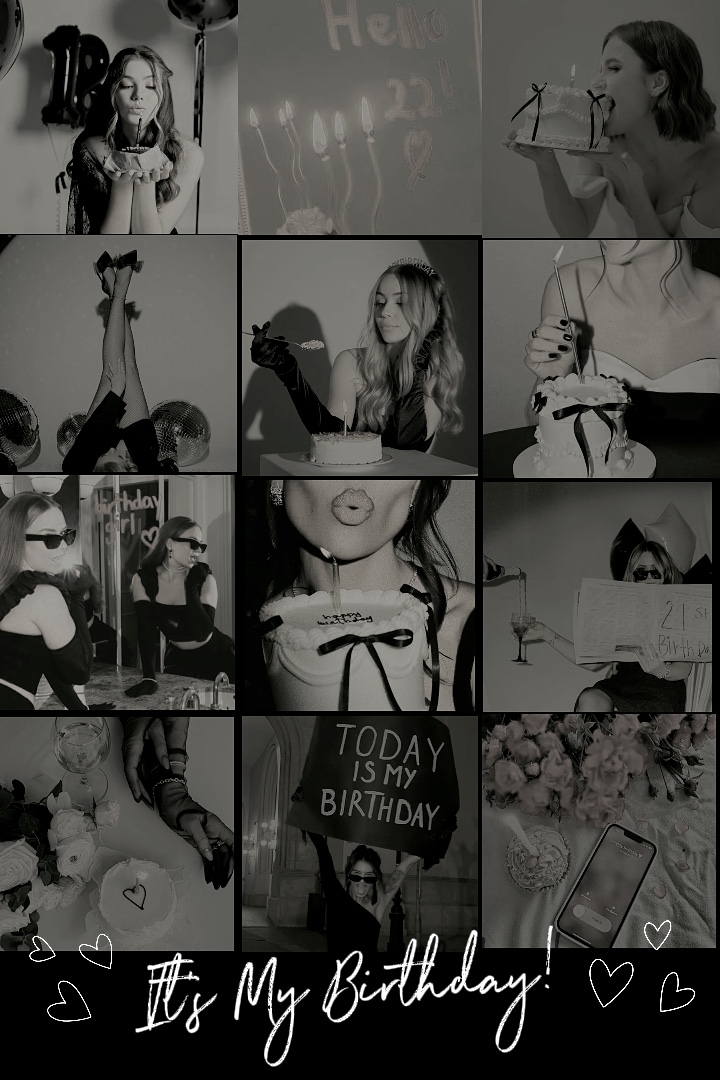 C'est mon anniversaire!