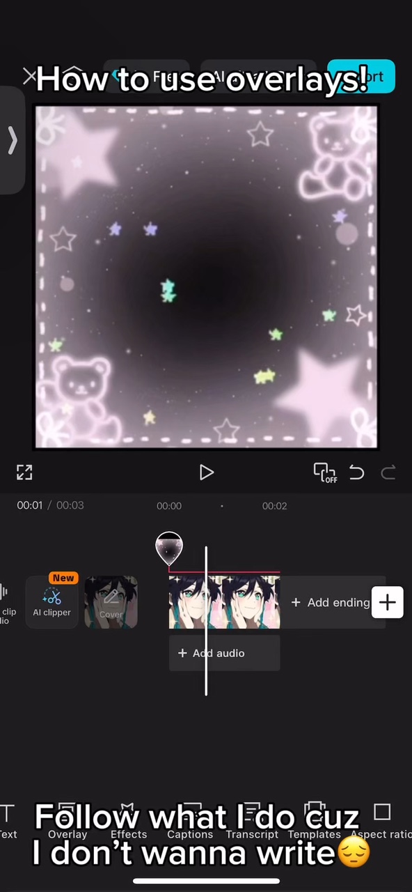 How to use overlays!