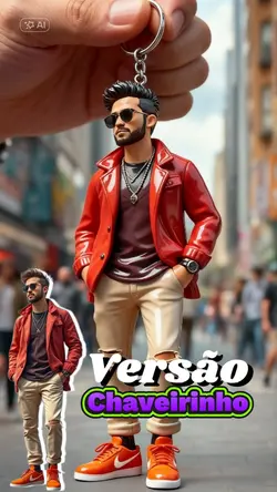 Versão chaveirinho