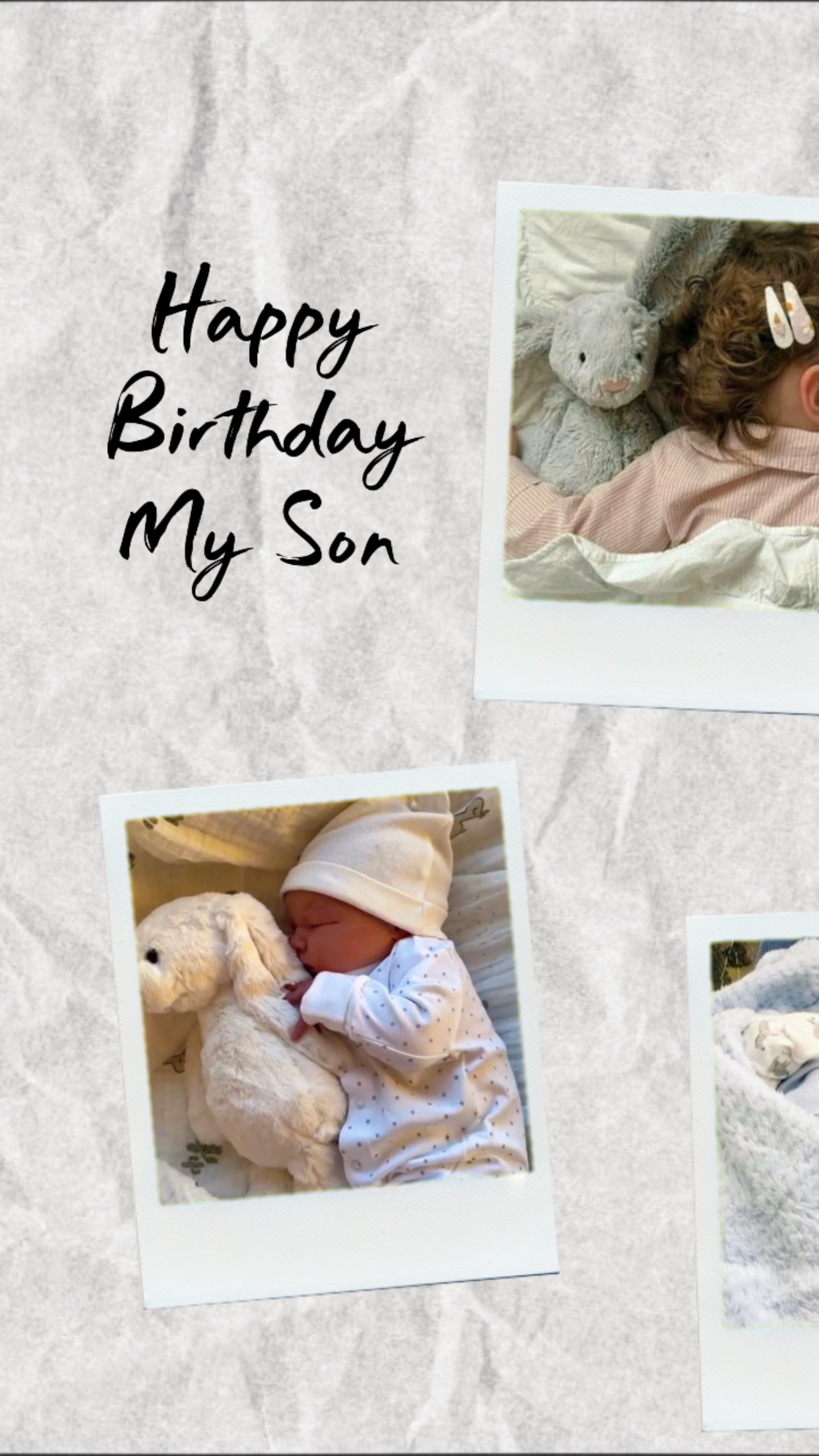 Alles Gute zum Geburtstag Baby