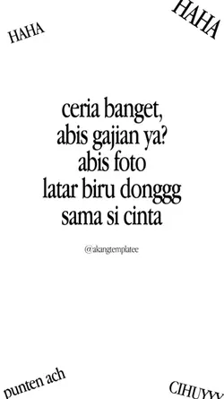 SAMA SI CINTA HAHA