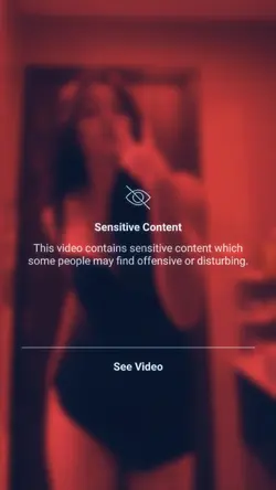 sensitive content