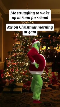 me christmas morning