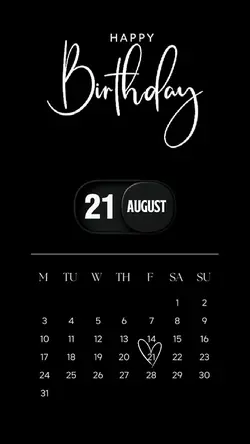 HAPPY BIRTHDAY