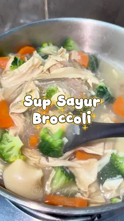 Sup Sayur Broccoli🥦