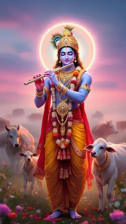 Lord Krishna flute