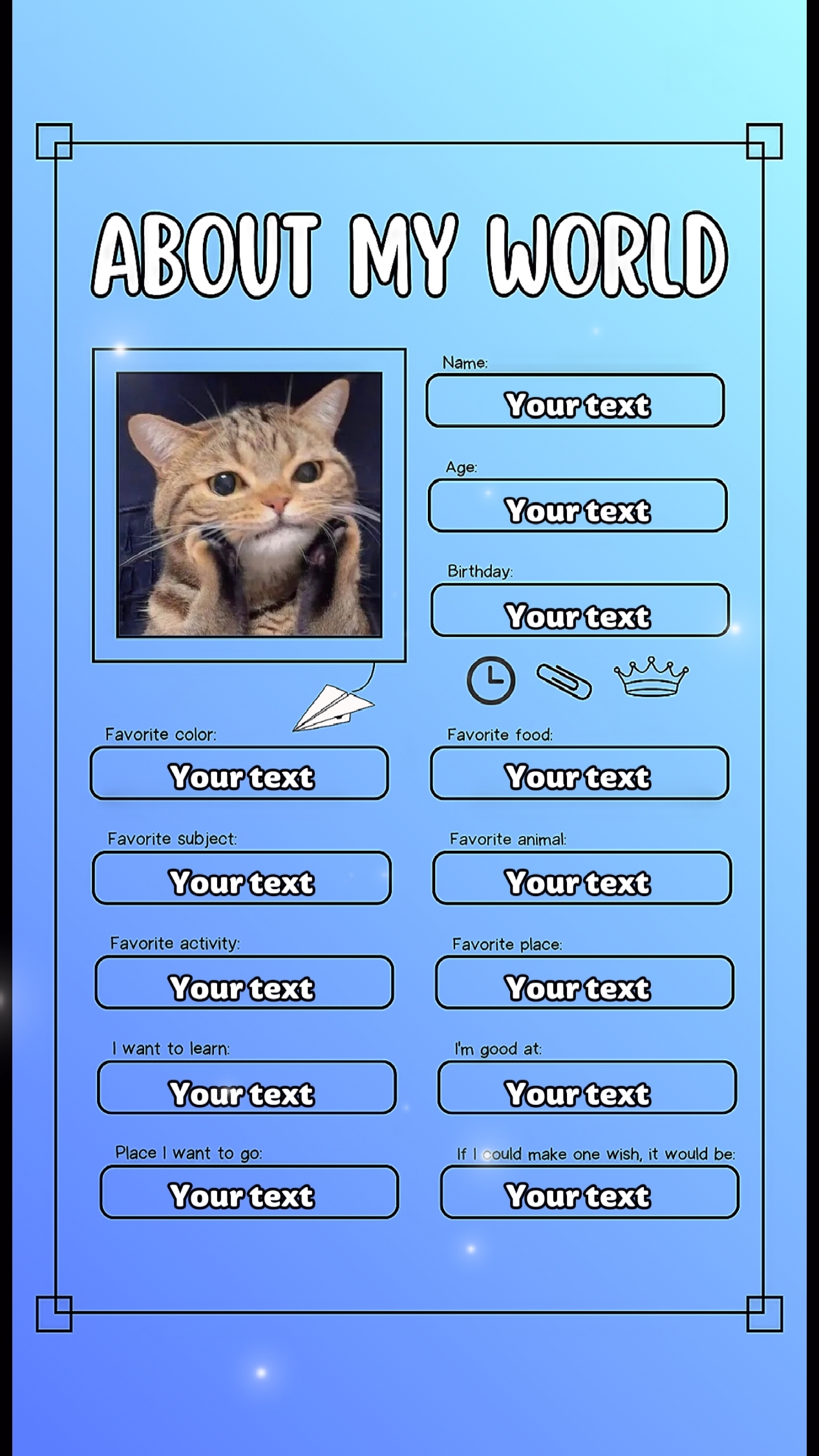 All About Me