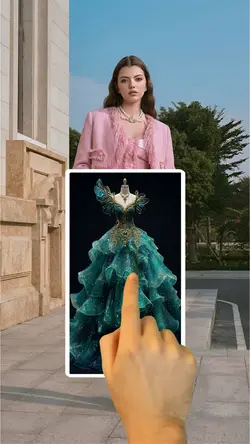 Elegant Ball Gown AI