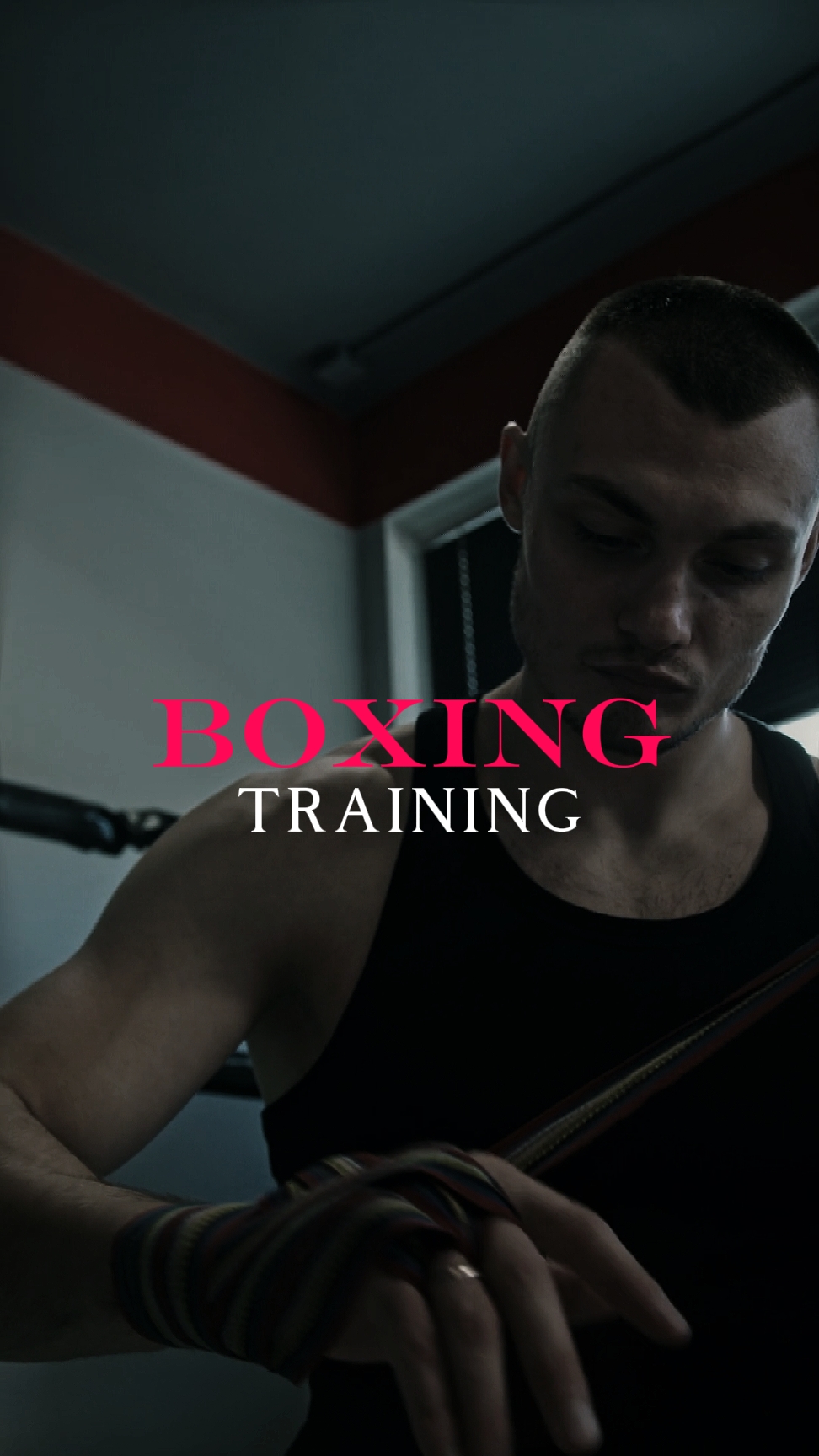 Boxing training 