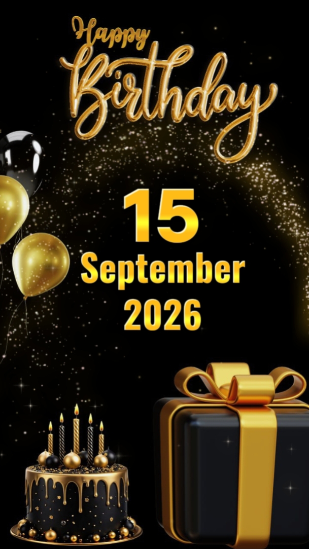 HBD 15 septembre 