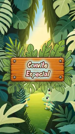 Convite Dino