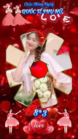 Mẫu 8/3 nhiều ảnh 