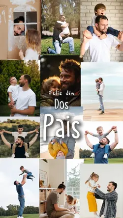 Feliz dia dos pais!