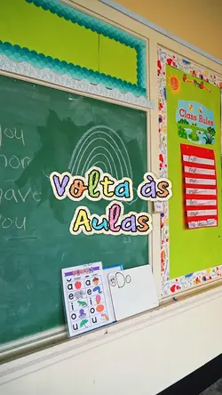Volta as aulas