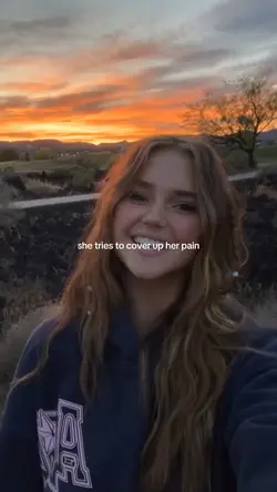 cover up her pain
