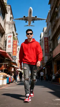 ai street photoshoot