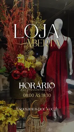 Loja Aberta p/ Natal