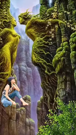 Overlay duduk santai