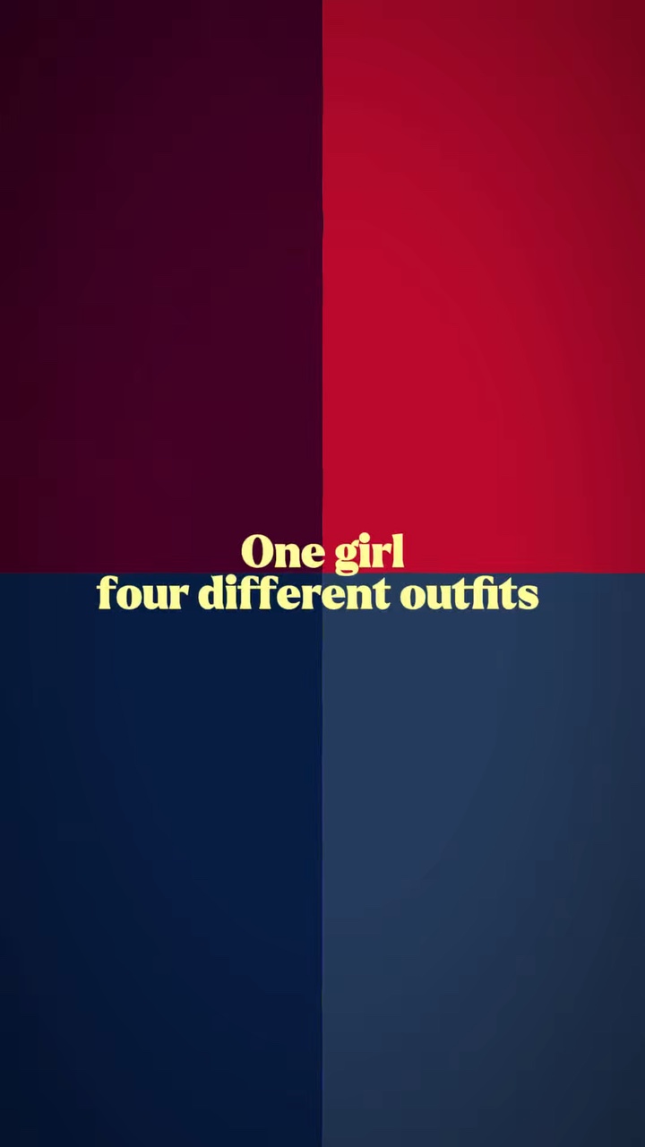 1girl 4diff kıyafetleri