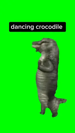dancing crocodile