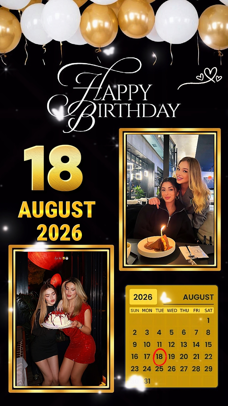 Anniversaire 18 août 