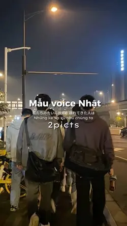 Mẫu voice Nhật